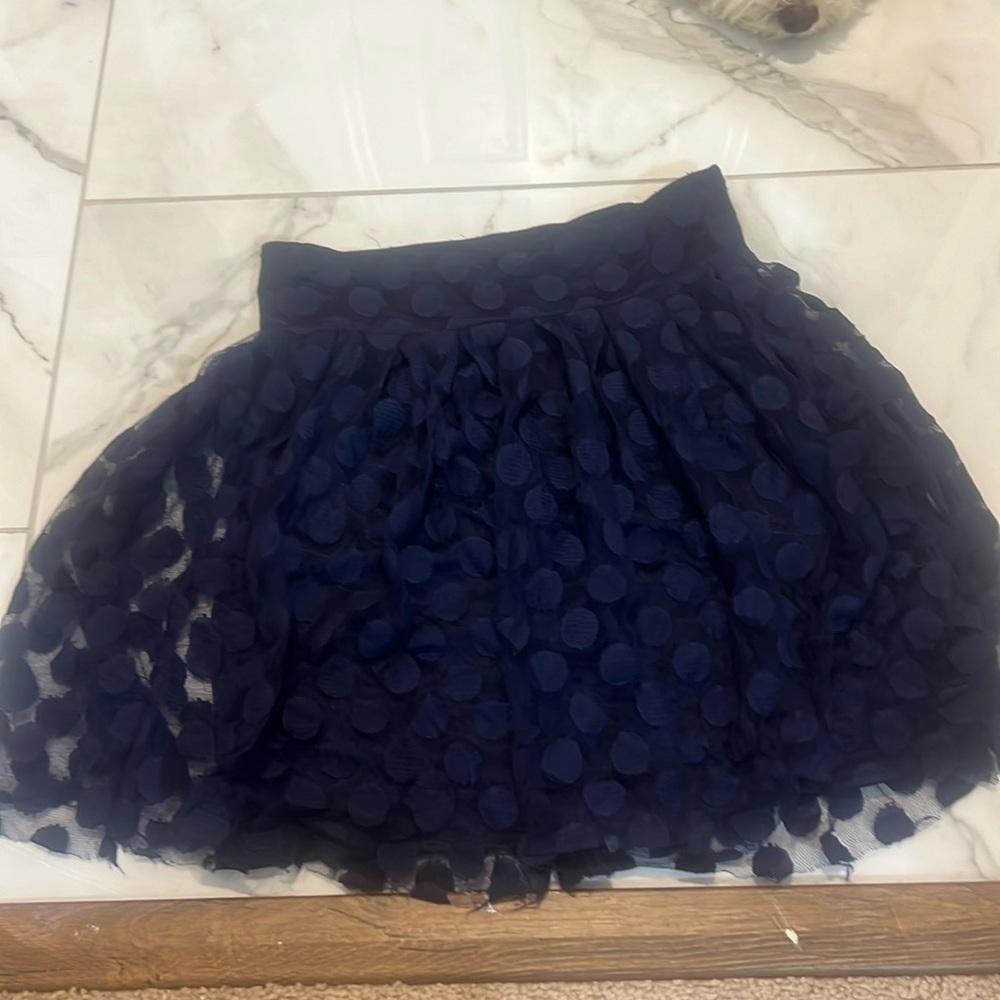 Collection Costa Blanca skirt polka dot navy blue